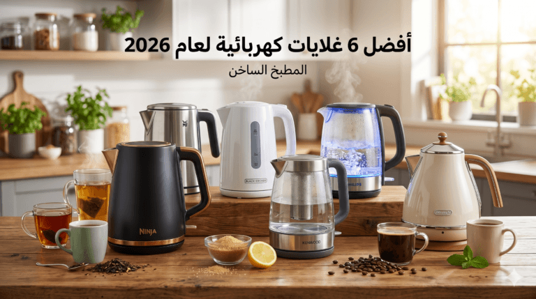 أفضل 6 غلايات كهربائية لعام 2026: سرعة، أمان، ومشروبات بمذاق مثالي!
